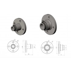 Threaded Flange Complete (D1/D2)